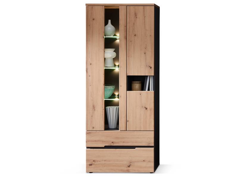 MAILAND Vitrine, Material Dekorspanplatte von Möbel-Eins