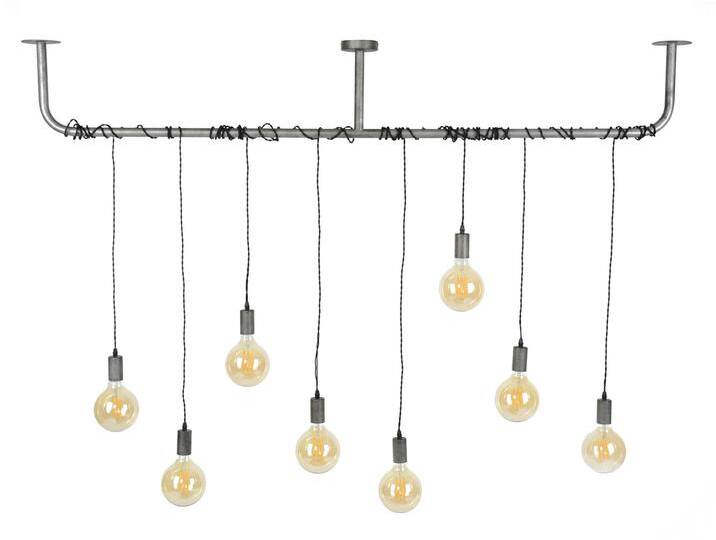 MORANO Hängelampe, Material Metall, Altsilber Finish MORANO Hängelampe, Material Metall, Altsilber Finish von Möbel-Eins