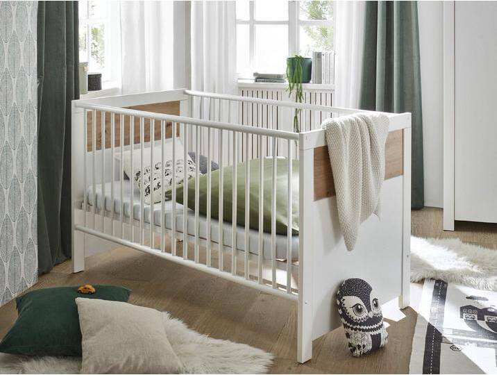 Moebel-Eins Babybett, weiß von Möbel-Eins