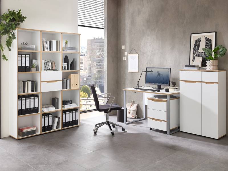 Moebel-Eins Bücherregal MAILAND Regalwand, Material Dekorspanplatte, MAILAND Regalwand, Material Dekorspanplatte Moebel-Eins Bücherregal MAILAND Regalwand, Material Dekorspanplatte, MAILAND Regalwand, Material Dekorspanplatte von Moebel-Eins