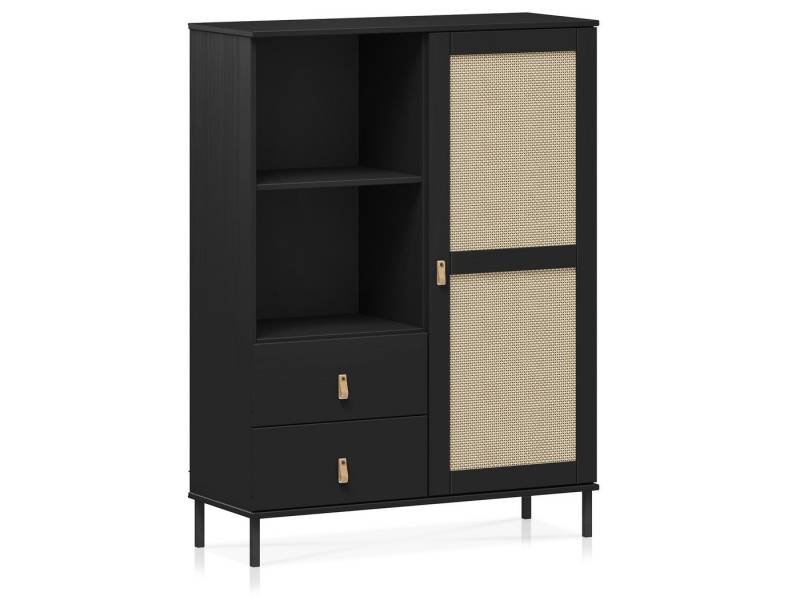 Moebel-Eins Highboard, CINOY Highboard I, Material Massivholz, Kiefer lackiert von Moebel-Eins