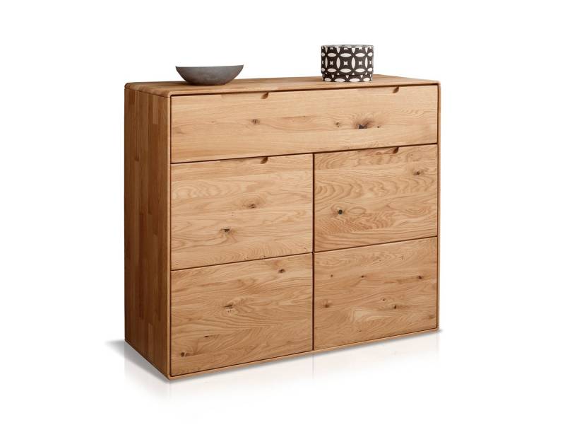 Moebel-Eins Kommode, ANDINO Kommode II, Material Massivholz, Wildeiche geölt Moebel-Eins Kommode, ANDINO Kommode II, Material Massivholz, Wildeiche geölt von Moebel-Eins