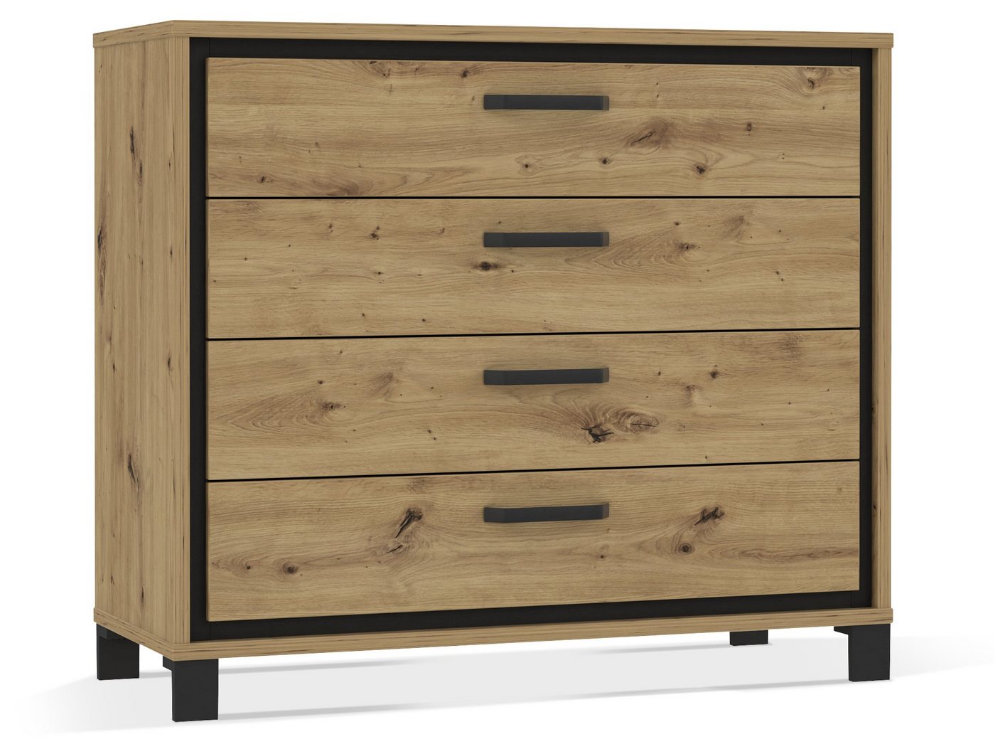 Moebel-Eins Kommode, TEMMY Kommode, Material Spanplatte, Artisan Eiche Nachbildung Moebel-Eins Kommode, TEMMY Kommode, Material Spanplatte, Artisan Eiche Nachbildung von Moebel-Eins