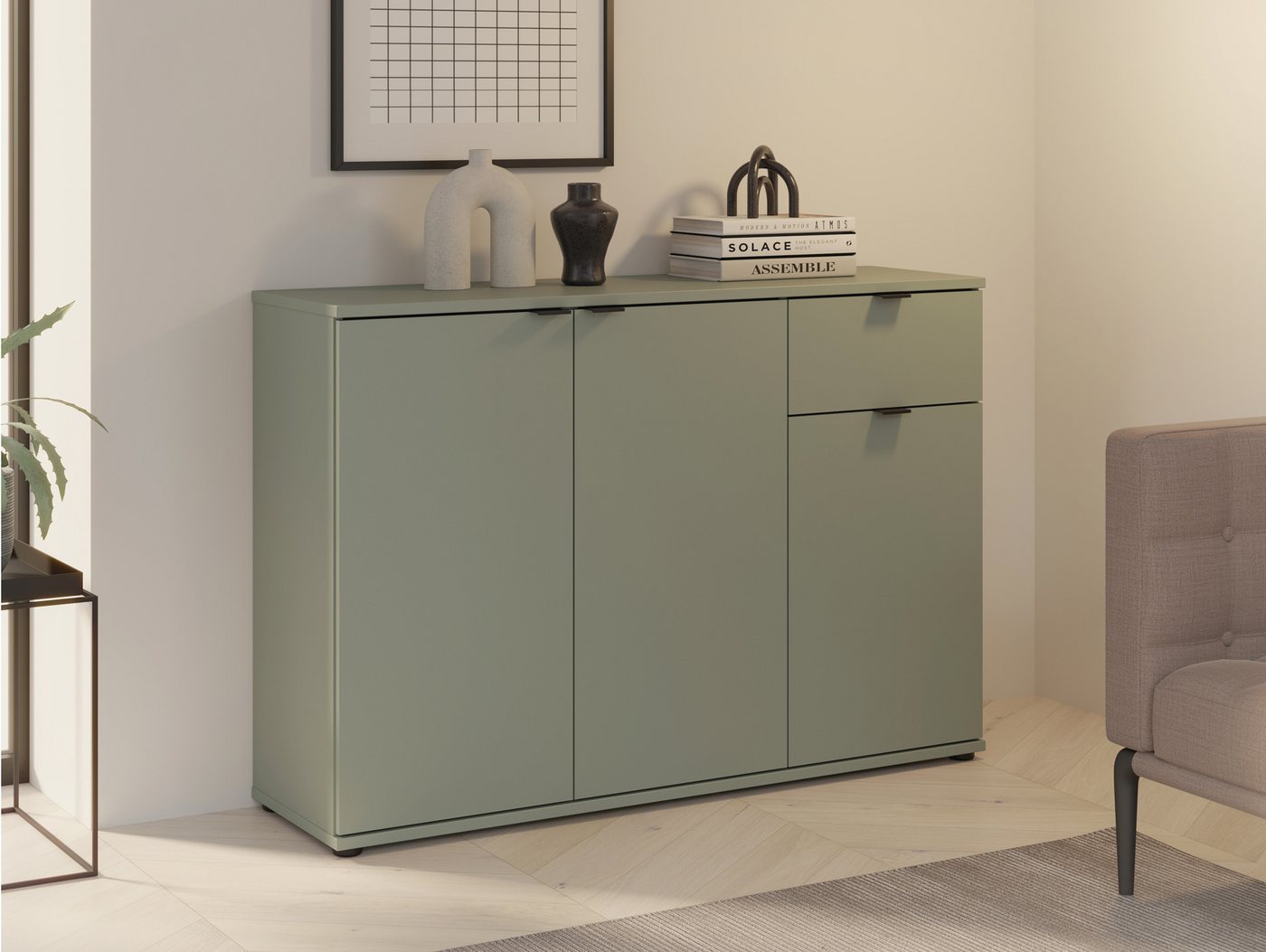 Moebel-Eins Kommode GINNY Kommode III, Material Spanplatte, GINNY Kommode III, Material Spanplatte Moebel-Eins Kommode GINNY Kommode III, Material Spanplatte, GINNY Kommode III, Material Spanplatte von Moebel-Eins