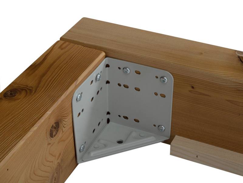 Moebel-Eins Massivholzbett, CURBY Balkenbett mit Kopfteil, Wangenfuß, Material Massivholz Moebel-Eins Massivholzbett, CURBY Balkenbett mit Kopfteil, Wangenfuß, Material Massivholz von Moebel-Eins