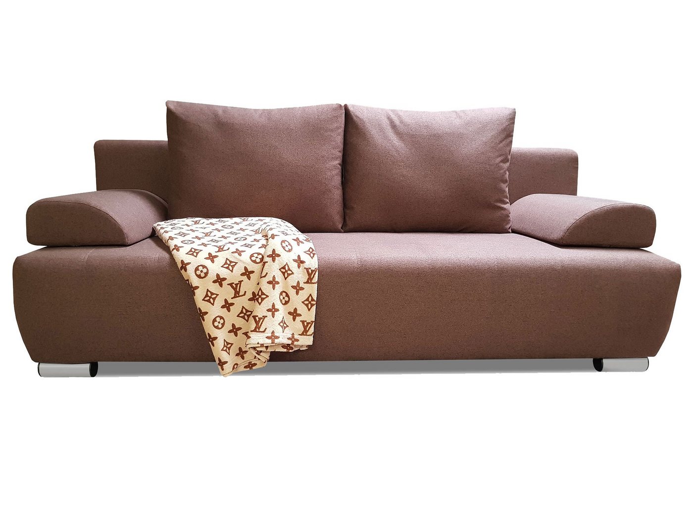 Moebel-Eins Schlafsofa AMIR Schlafsofa mit Bettkasten, Stoffbezug, AMIR Schlafsofa mit Bettkasten, Stoffbezug von Moebel-Eins