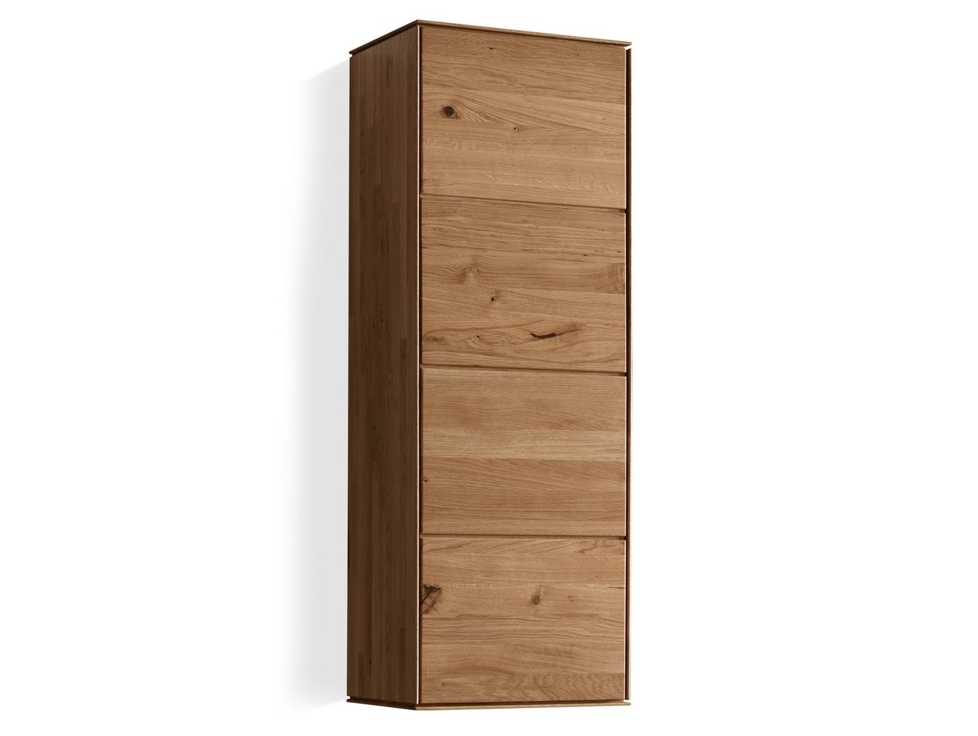 Moebel-Eins Wandhängeschrank, LORINA Hängeelement II, Material Massivholz, Wildeiche geölt von Moebel-Eins