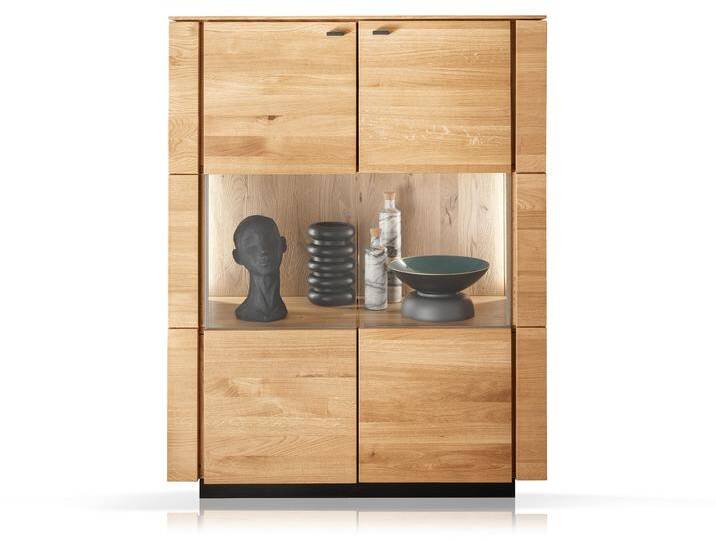 NATANO Highboard I, Material Massivholz, Wildeiche geölt NATANO Highboard I, Material Massivholz, Wildeiche geölt von Möbel-Eins