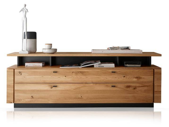 NATANO TV-Element I, Material Massivholz, Wildeiche geölt, MIT NATANO TV-Element I, Material Massivholz, Wildeiche geölt, MIT von Möbel-Eins