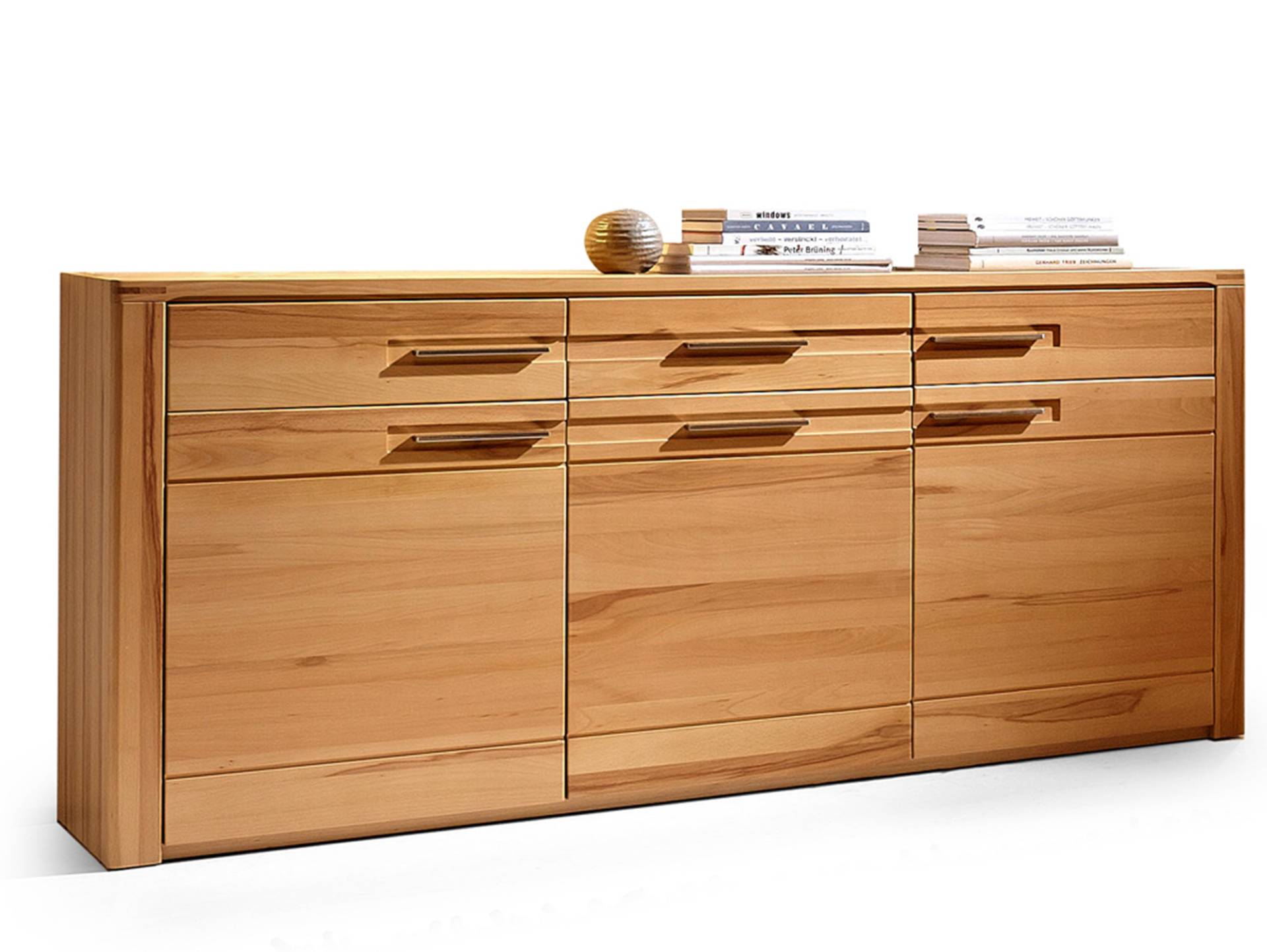 NESTOR PLUS Sideboard, Material Teilmassiv, Kernbuche lackiert von Möbel-Eins