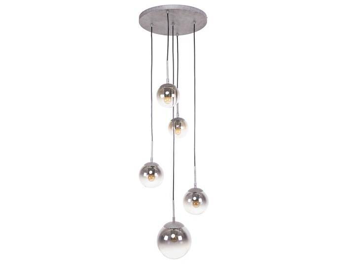 NIGEL Hängelampe, 5-flammig, Glasschirme Rauchglas von Möbel-Eins