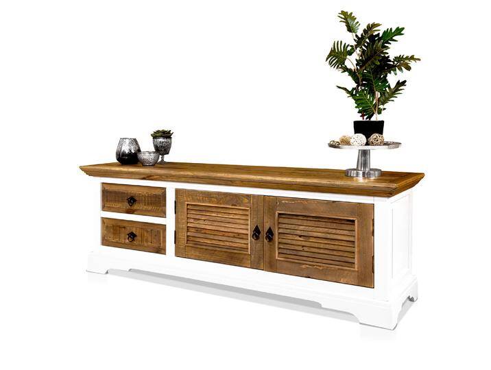 NOTTINGHAM TV-Board I, recyceltes Altholz, teilmassiv von Möbel-Eins