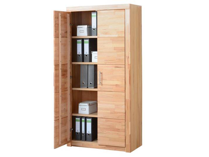 OFFICE FOUR Aktenschrank, Material Teilmassiv, Kernbuche von Möbel-Eins