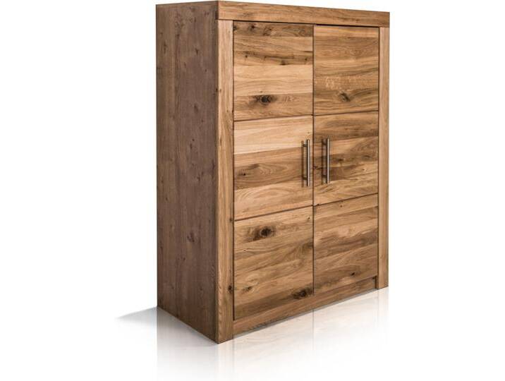 OFFICE FOUR Aktenschrank klein, Material Teilmassiv, Wildeiche von Möbel-Eins