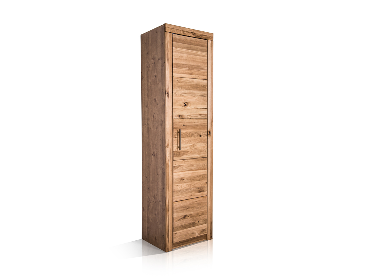 OFFICE FOUR Aktenschrank schmal, Material Teilmassiv von Möbel-Eins