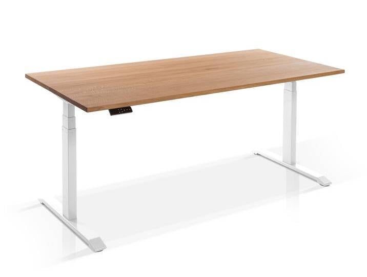 OFFICE ONE Massiv, elektrisch höhenverstellbarer Schreibtisch OFFICE ONE Massiv, elektrisch höhenverstellbarer Schreibtisch von Möbel-Eins