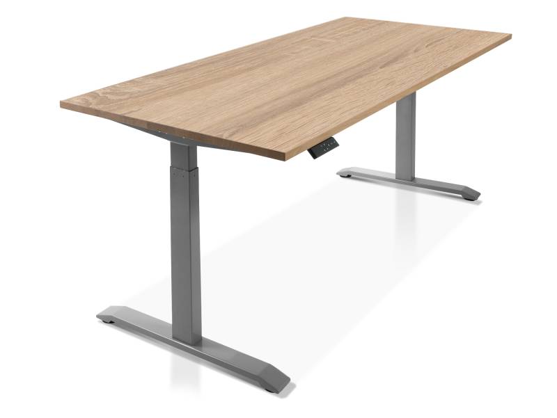 PRONTO elektrisch höhenverstellbarer Schreibtisch  /  Stehtisch, Material Dekorspanplatte von Möbel-Eins