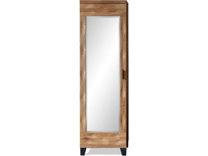PERLINO Garderobenschrank, Front Massiv, Wildeiche geschroppt PERLINO Garderobenschrank, Front Massiv, Wildeiche geschroppt von Möbel-Eins