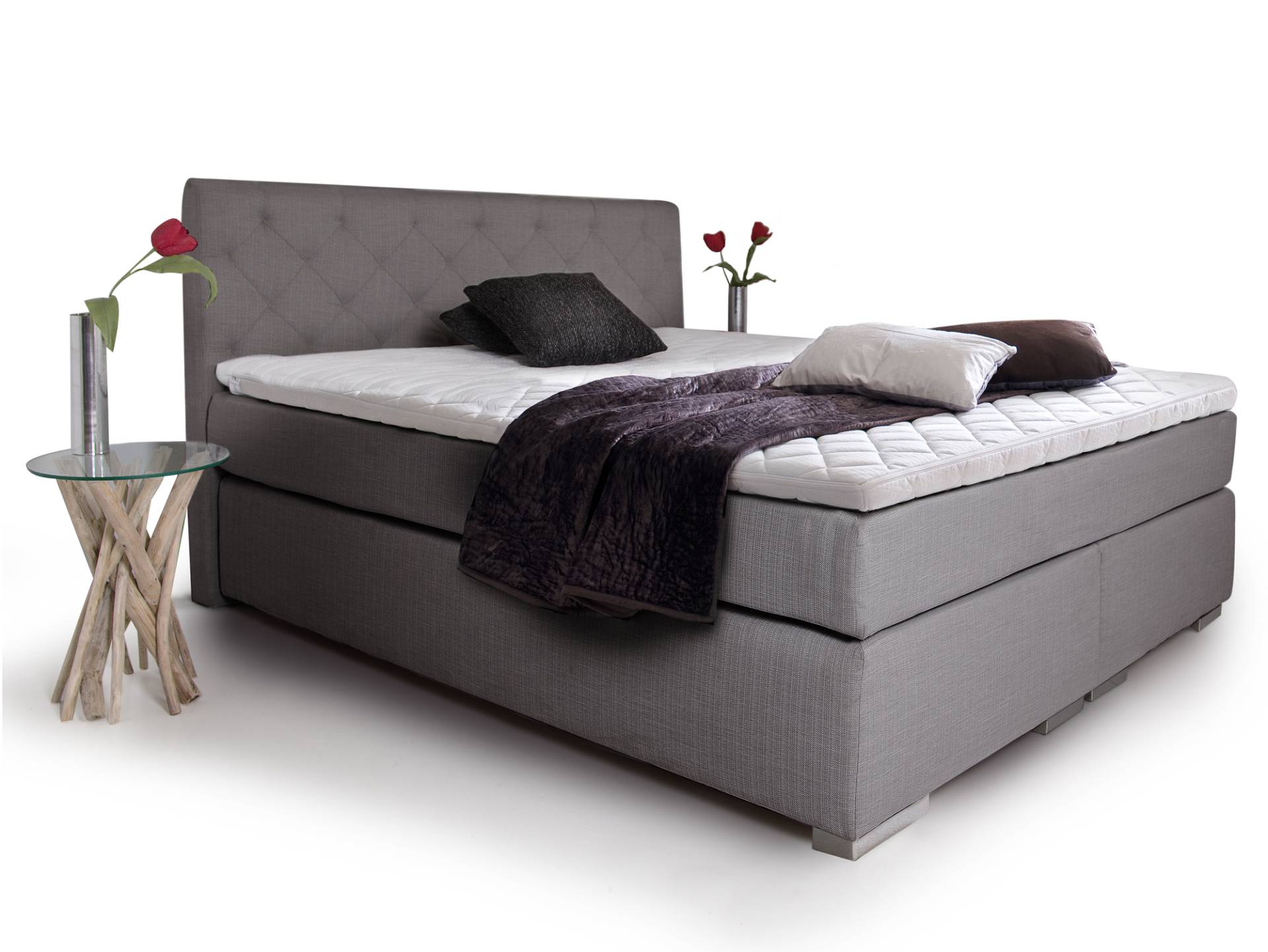 PREMIUM Boxspringbett inkl. Kopfteil PREMIUM Boxspringbett inkl. Kopfteil von Möbel-Eins