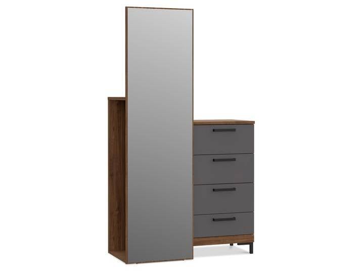 QUERRY Kombikommode, Material Dekorspanplatte, walnussfarbig / QUERRY Kombikommode, Material Dekorspanplatte, walnussfarbig / von Möbel-Eins