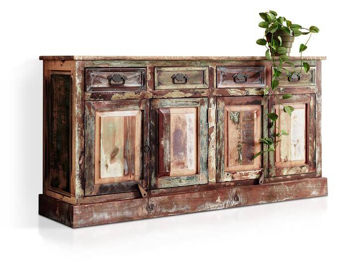 RIVERBOAT Sideboard II aus Altholz, Material Massivholz von Möbel-Eins