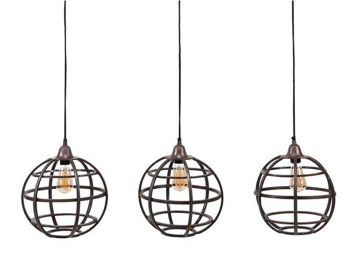 ROLI Hängelampe, 3 Schirme, Material Metall, Schwarz ROLI Hängelampe, 3 Schirme, Material Metall, Schwarz von Möbel-Eins