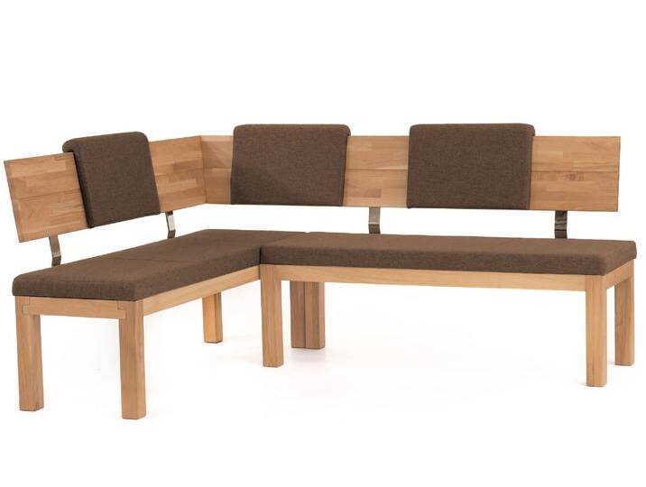 SALIMA Eckbank, Material Massivholz / Stoffbezug, Kernbuche SALIMA Eckbank, Material Massivholz / Stoffbezug, Kernbuche von Möbel-Eins