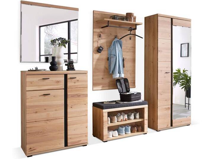 SAN MARINO Garderobenset, Material Teilmassiv, Altesche von Möbel-Eins