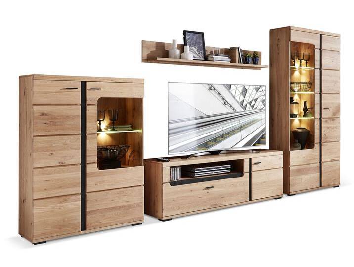 SAN MARINO Wohnwand I, Material Teilmassiv, Altesche gebürstet SAN MARINO Wohnwand I, Material Teilmassiv, Altesche gebürstet von Möbel-Eins