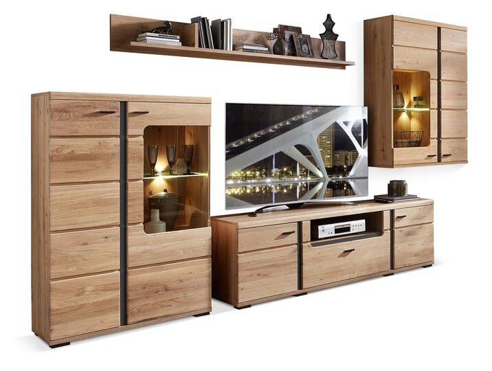 SAN MARINO Wohnwand II, Material Teilmassiv, Altesche SAN MARINO Wohnwand II, Material Teilmassiv, Altesche von Möbel-Eins