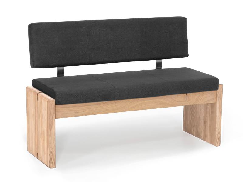 SIRION Sitzbank / Truhenbank aus Eiche, Material Massivholz / Bezug Mikrofaser SIRION Sitzbank / Truhenbank aus Eiche, Material Massivholz / Bezug Mikrofaser von Möbel-Eins