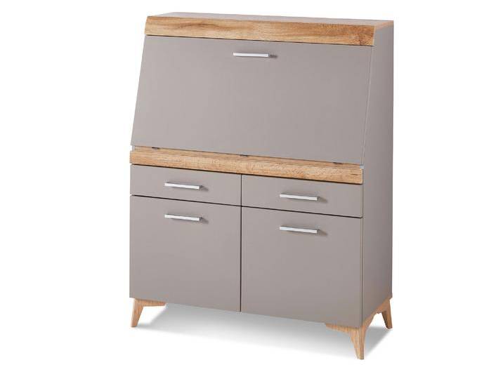 SISSI Sekretär, Material Dekorspanplatte, basaltfarbig SISSI Sekretär, Material Dekorspanplatte, basaltfarbig von Möbel-Eins