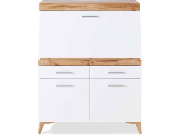 SISSI Sekretär, Material Dekorspanplatte, weiss von Möbel-Eins