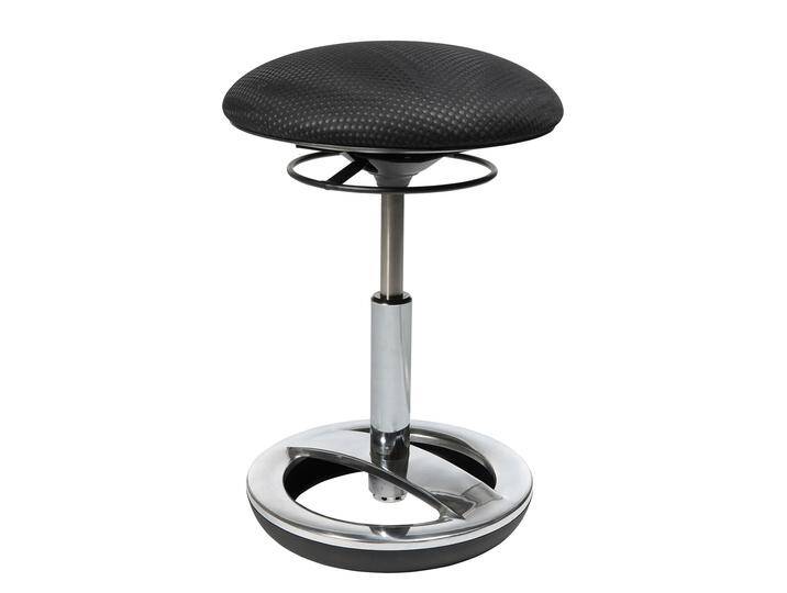 SITNESS BOB Drehstuhl / Hocker, Material Stoff / Aluminium von Möbel-Eins