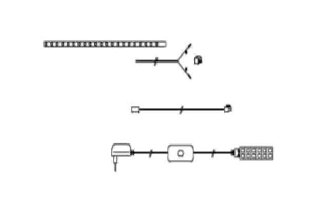 Set 3 LED Band Beleuchtung ca. 115 cm lang Set 3 LED Band Beleuchtung ca. 115 cm lang von Möbel-Eins