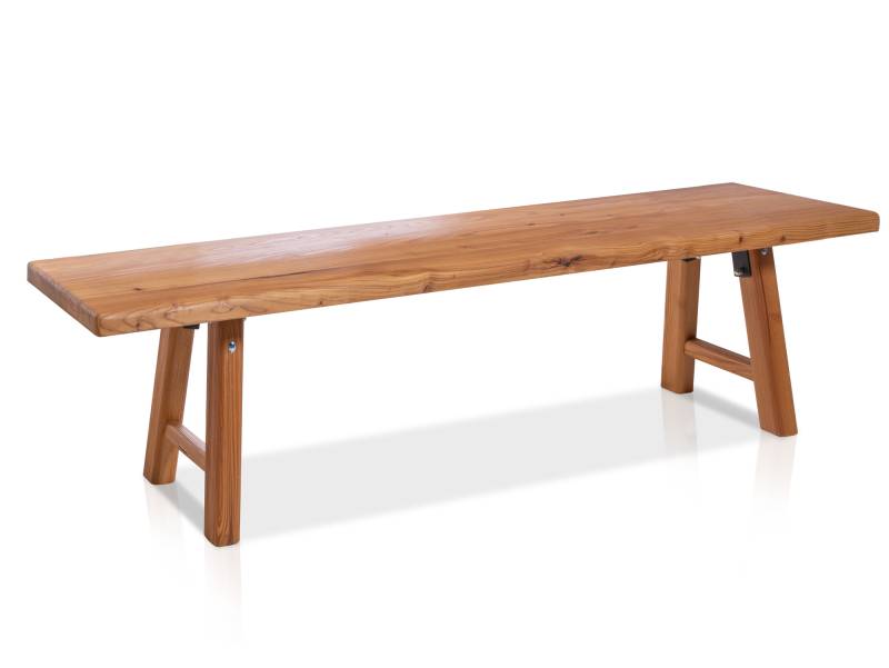 STARNBERG Sitzbank ohne Rücken, Material Massivholz, Lärche gedämpft von Möbel-Eins