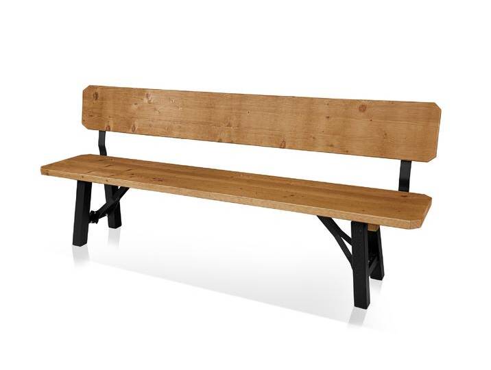 TEGERNSEE Gartenbank - klappbar, rustikale Altholzoptik TEGERNSEE Gartenbank - klappbar, rustikale Altholzoptik von Möbel-Eins