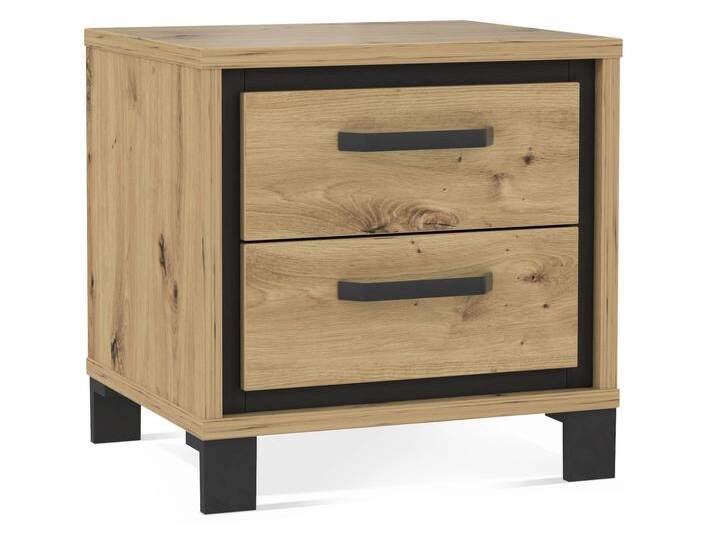 TEMMY Nachtkommode, Material Spanplatte, Artisan Eiche TEMMY Nachtkommode, Material Spanplatte, Artisan Eiche von Möbel-Eins
