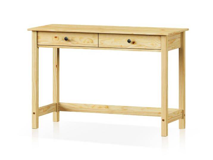 TOBINO Schreibtisch / Konsole, Material Massivholz, Kiefer von Möbel-Eins