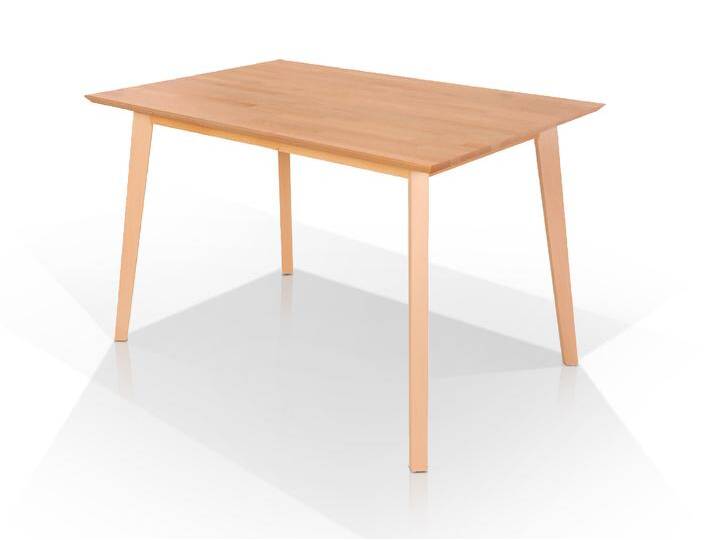 VINCENT Esstisch, Material Massivholz, 140/185 x 80 cm von Möbel-Eins