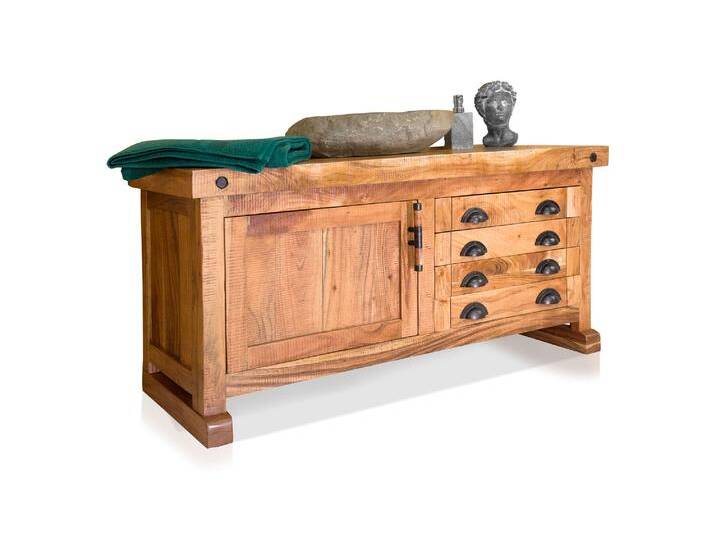 WINCHESTER Waschbeckenunterschrank II, Material Massivholz von Möbel-Eins