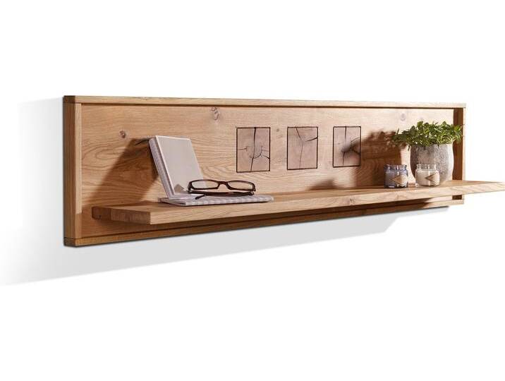 WINSTON Wandboard, Material Massivholz, Wildeiche, 130 cm von Möbel-Eins