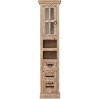 Bad Hochschrank aus Mangobaum Massivholz Shabby Chic Stil von Möbel Exclusive