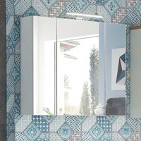 Bad Spiegelschrank mit LED Beleuchtung 3 türig von Möbel Exclusive