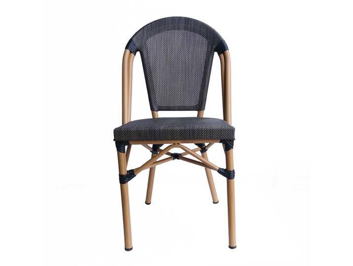 Balkonstühle in Schwarzbraun und Beige Retrostil (2er Set) von Möbel-Exclusive