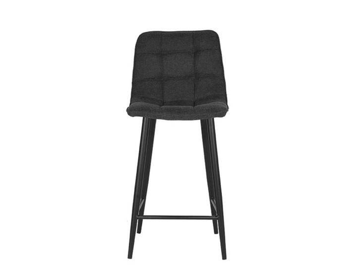 Barhocker aus Metall Strukturstoff (2er Set) von Möbel-Exclusive