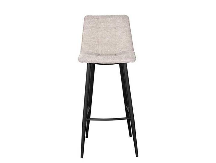 Barhocker in Beige aufwendigen Steppungen (2er Set) von Möbel-Exclusive