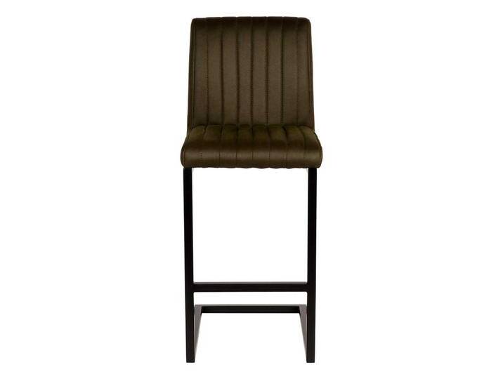 Barstuhl in Oliv Grün und Schwarz 66 cm Sitzhöhe (2er Set) von Möbel-Exclusive