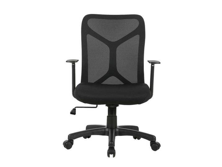 Bürostuhl mit Armlehnen in Schwarz Lendenwirbelstütze Bürostuhl mit Armlehnen in Schwarz Lendenwirbelstütze von Möbel-Exclusive