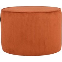 Cord Pouf in Rostfarben Retrostil von Möbel Exclusive